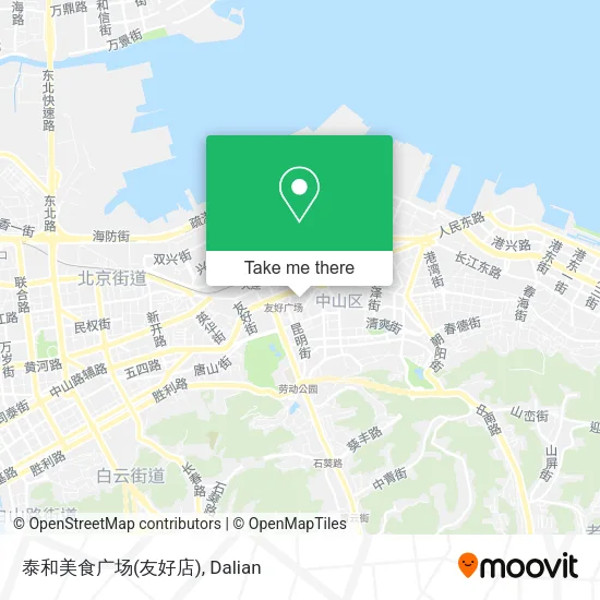 泰和美食广场(友好店) map