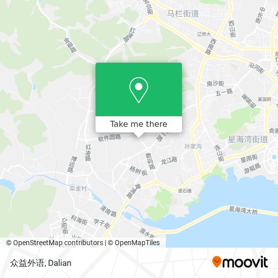 众益外语 map