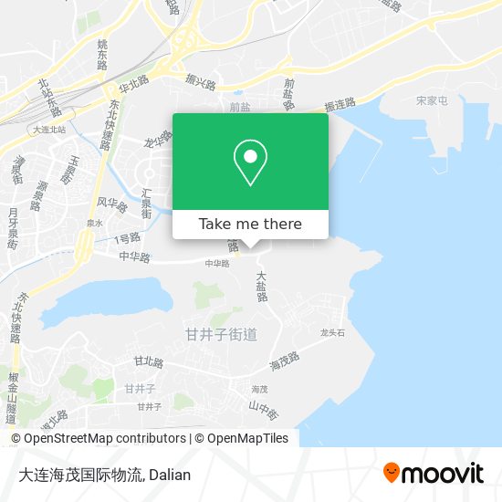 大连海茂国际物流 map