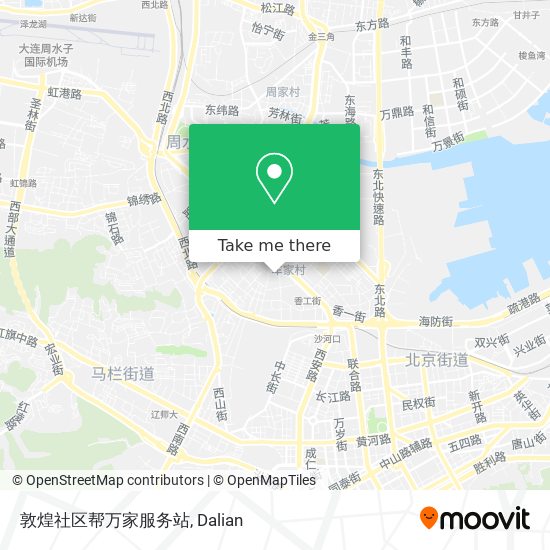 敦煌社区帮万家服务站 map