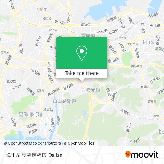 海王星辰健康药房 map