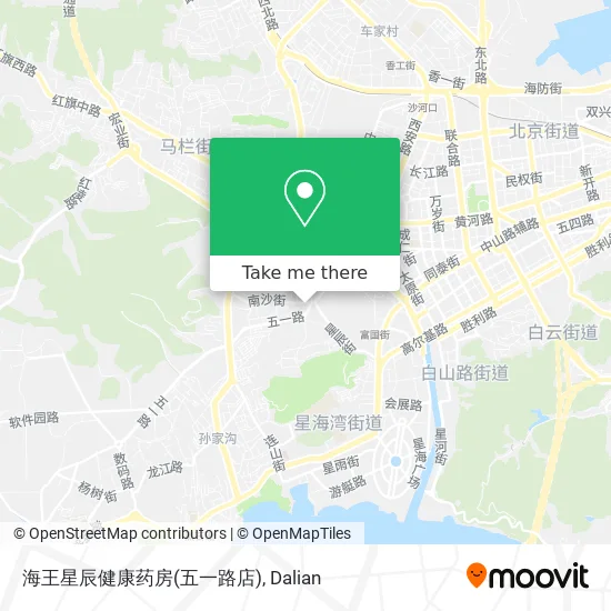 海王星辰健康药房(五一路店) map