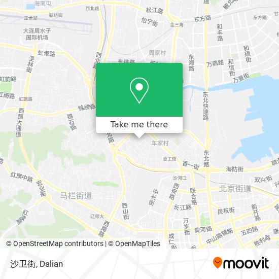 沙卫街 map