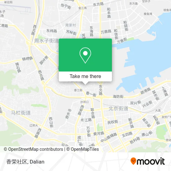 香荣社区 map