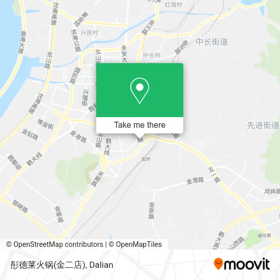 彤德莱火锅(金二店) map