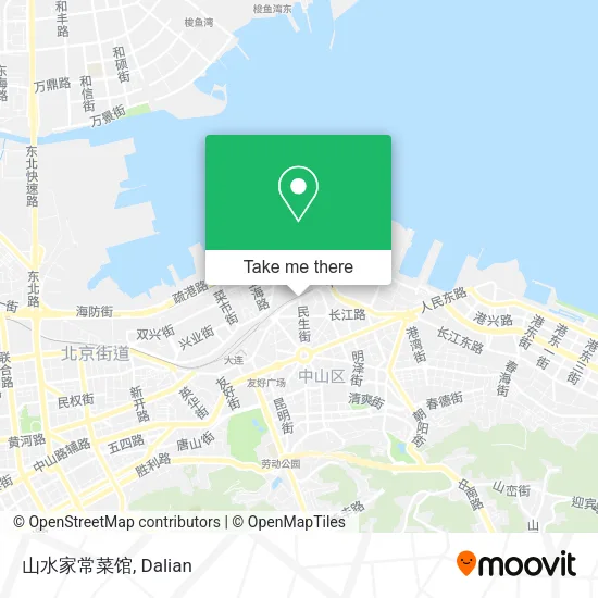 山水家常菜馆 map