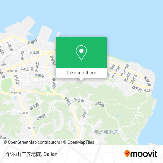 华乐山庄养老院 map