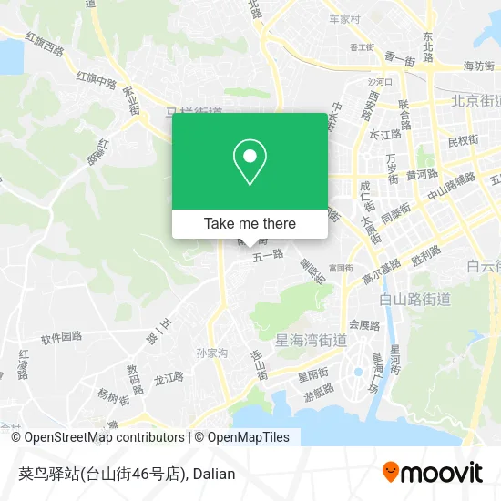 菜鸟驿站(台山街46号店) map