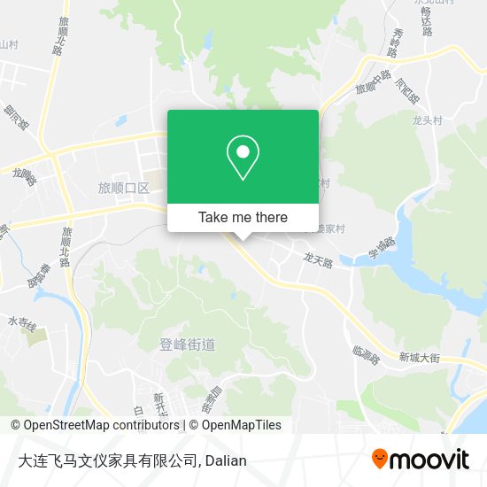 大连飞马文仪家具有限公司 map