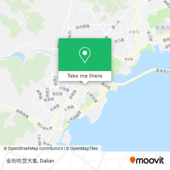 金街吃货大集 map