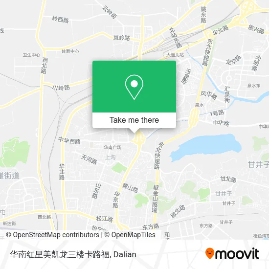 华南红星美凯龙三楼卡路福 map