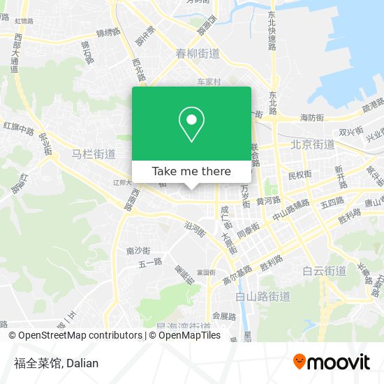福全菜馆 map