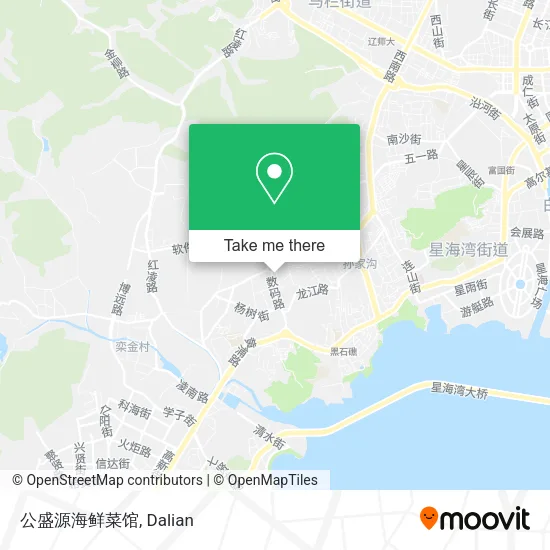 公盛源海鲜菜馆 map