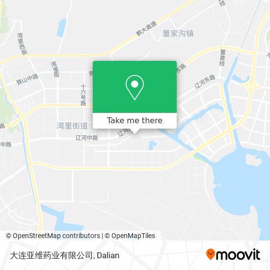 大连亚维药业有限公司 map