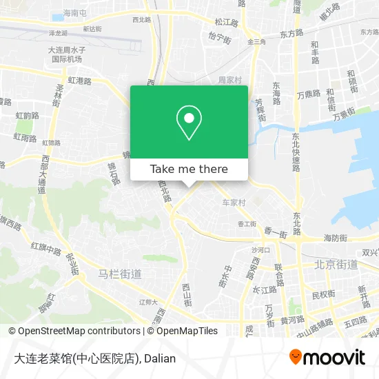 大连老菜馆(中心医院店) map