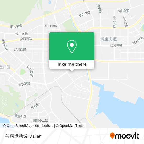 益康运动城 map