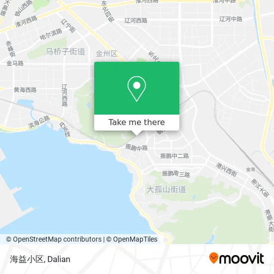 海益小区 map