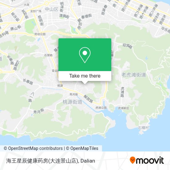 海王星辰健康药房(大连景山店) map