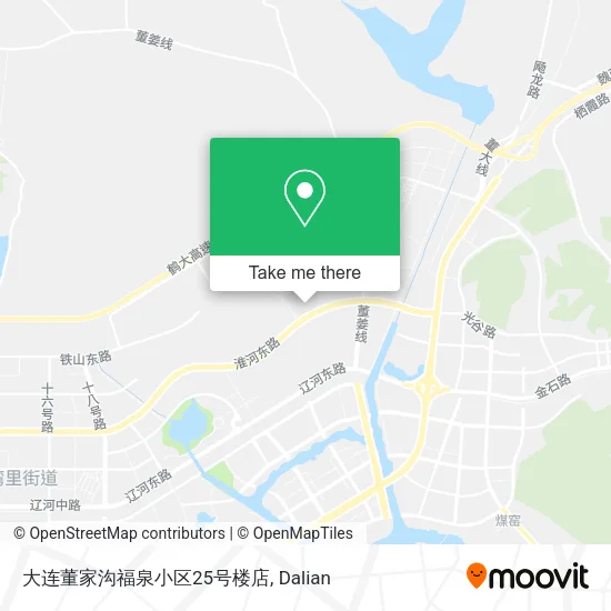 大连董家沟福泉小区25号楼店 map