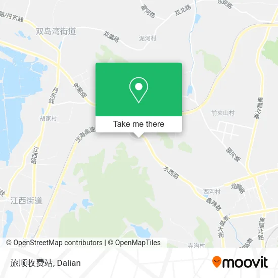 旅顺收费站 map