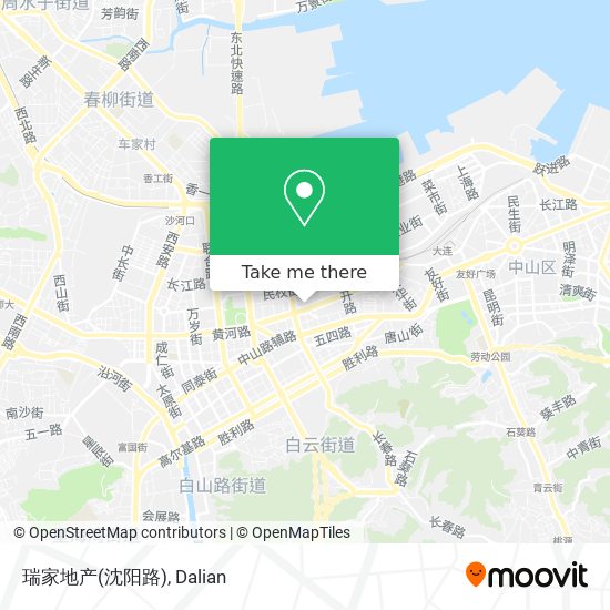 瑞家地产(沈阳路) map