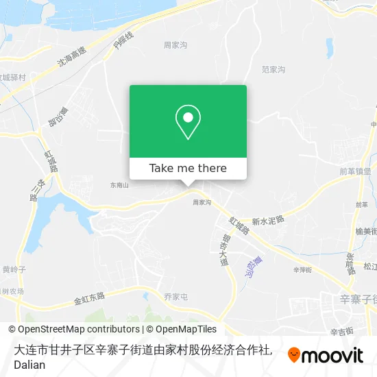 大连市甘井子区辛寨子街道由家村股份经济合作社 map