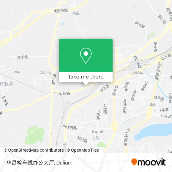 华昌检车线办公大厅 map