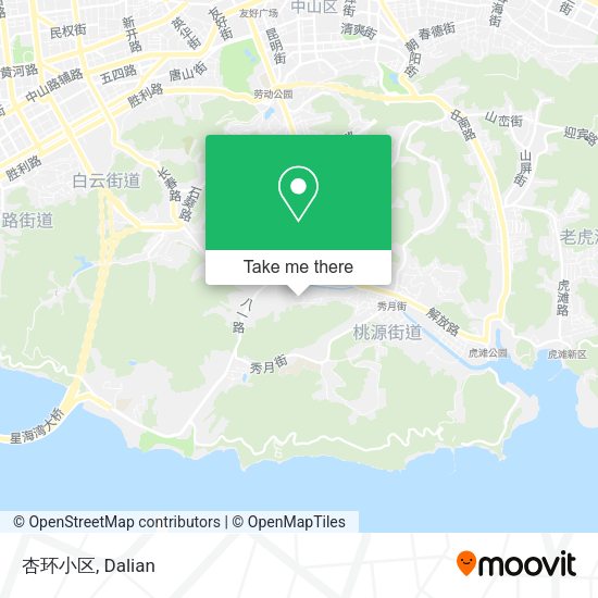 杏环小区 map