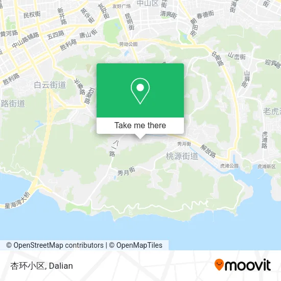 杏环小区 map