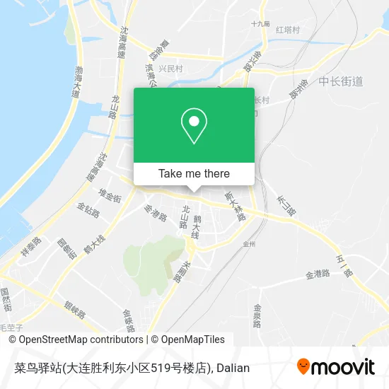 菜鸟驿站(大连胜利东小区519号楼店) map