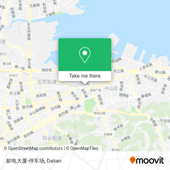 邮电大厦-停车场 map