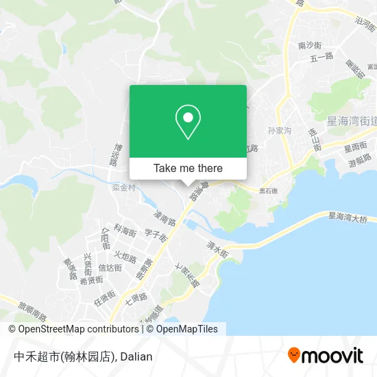 中禾超市(翰林园店) map