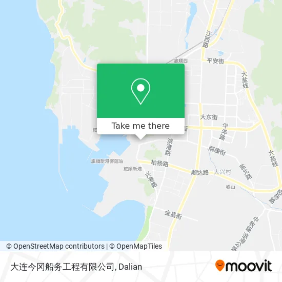 大连今冈船务工程有限公司 map