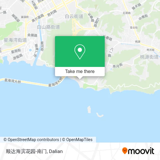 顺达海滨花园-南门 map