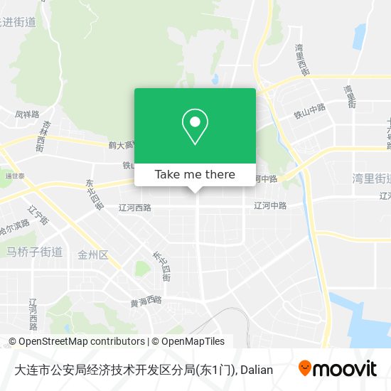 大连市公安局经济技术开发区分局(东1门) map