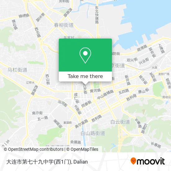 大连市第七十九中学(西1门) map