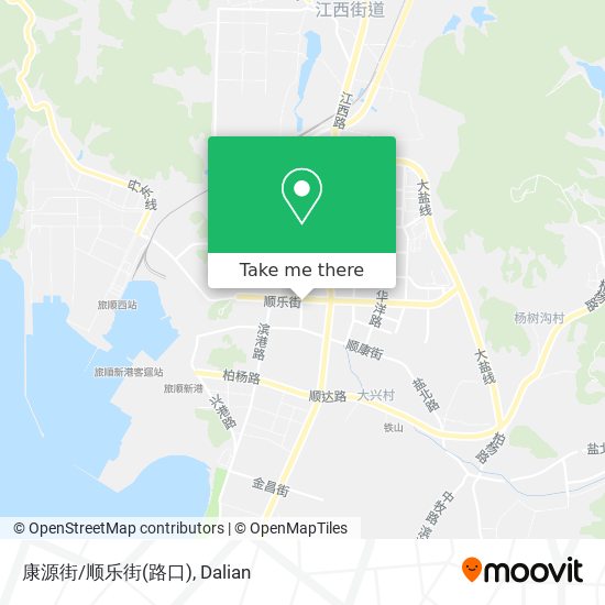 康源街/顺乐街(路口) map
