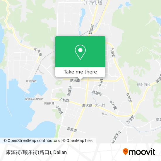 康源街/顺乐街(路口) map