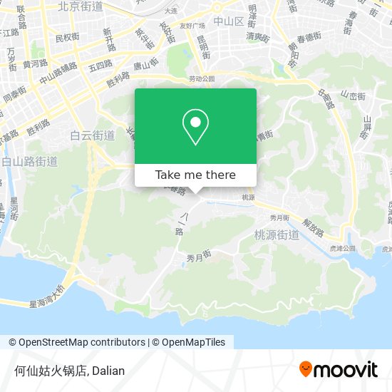 何仙姑火锅店 map