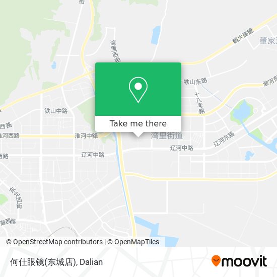 何仕眼镜(东城店) map