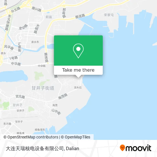 大连天瑞核电设备有限公司 map