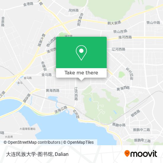 大连民族大学-图书馆 map