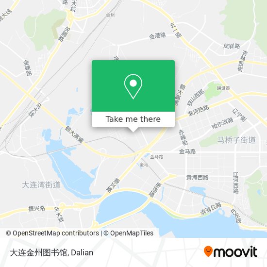 大连金州图书馆 map