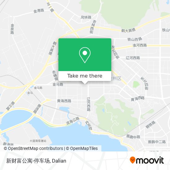 新财富公寓-停车场 map
