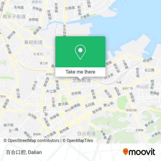百合口腔 map