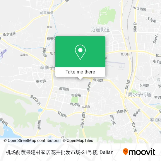 机场前蔬果建材家居花卉批发市场-21号楼 map