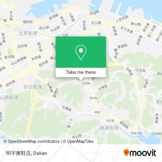 明宇擦鞋店 map
