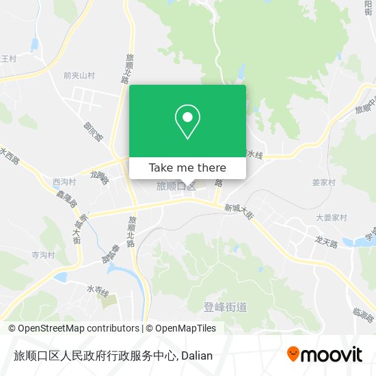 旅顺口区人民政府行政服务中心 map