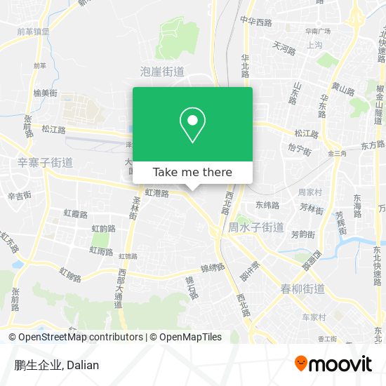 鹏生企业 map