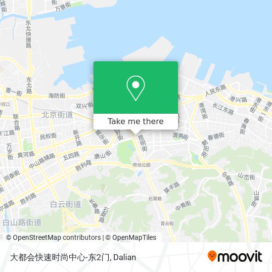 大都会快速时尚中心-东2门 map